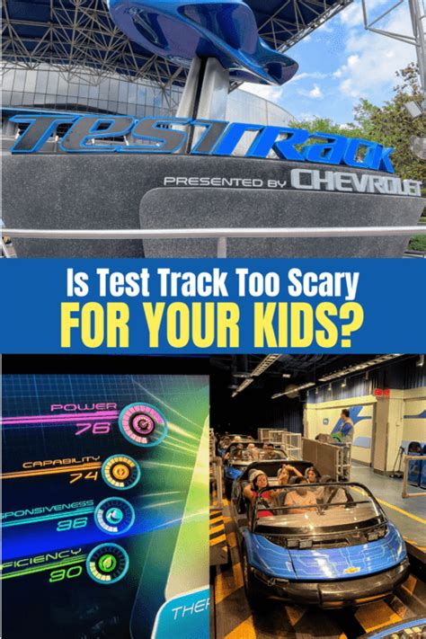 does test track have any drops|how scary is test track.